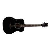 Cort AF510 BS musta akustinen kitara